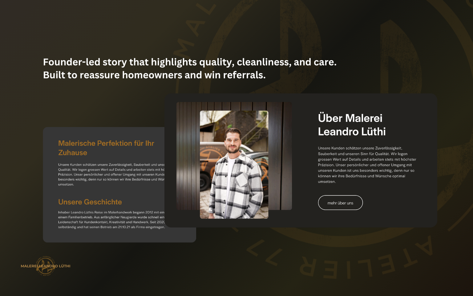 Leandro Lüthi founder-led story visual